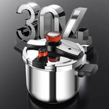 Maxbell Stovetop Pressure Cooker Thickened Pressure Pot for Camping Family Household 4L
