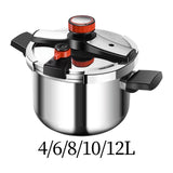 Maxbell Stovetop Pressure Cooker Thickened Pressure Pot for Camping Family Household 4L