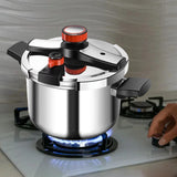 Maxbell Stovetop Pressure Cooker Thickened Pressure Pot for Camping Family Household 8L