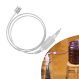 Maxbell Brewing Siphon Hose Sturdy Beer Making Tool for Domestic Beer Jar Homebrew TYPE B