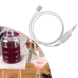 Maxbell Brewing Siphon Hose Sturdy Beer Making Tool for Domestic Beer Jar Homebrew TYPE B