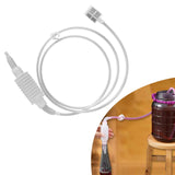 Maxbell Brewing Siphon Hose Sturdy Beer Making Tool for Domestic Beer Jar Homebrew TYPE C