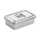 Maxbell Covered Cake Pan Rectangular DIY Baking Pan Cookie Pan for Brownie Pastries 23cmx15.5cm