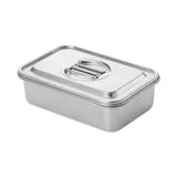 Maxbell Covered Cake Pan Rectangular DIY Baking Pan Cookie Pan for Brownie Pastries 23cmx15.5cm