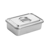 Maxbell Covered Cake Pan Rectangular DIY Baking Pan Cookie Pan for Brownie Pastries 23cmx15.5cm