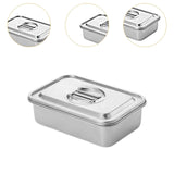 Maxbell Covered Cake Pan Rectangular DIY Baking Pan Cookie Pan for Brownie Pastries 23cmx15.5cm