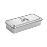 Maxbell Covered Cake Pan Rectangular DIY Baking Pan Cookie Pan for Brownie Pastries 34cmx15.5cm