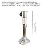Maxbell Barbecue Smoke Exhaust Pipe Exhaust Equipment Barbecue Telescopic Smoke Vent 30cm Hood