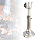 Maxbell Barbecue Smoke Exhaust Pipe Exhaust Equipment Barbecue Telescopic Smoke Vent 30cm Hood