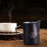Maxbell Creamer Frothing Jug 750ml Milk Frothing Pitcher for Home Kitchen DIY Coffee black