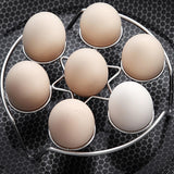 Maxbell Egg Cooking Rack Kitchen Gadget Cooking Gadget Breakfast Cooking Rack Holder Short Foot
