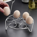 Maxbell Egg Cooking Rack Kitchen Gadget Cooking Gadget Breakfast Cooking Rack Holder Short Foot