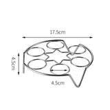 Maxbell Egg Cooking Rack Kitchen Gadget Cooking Gadget Breakfast Cooking Rack Holder Short Foot