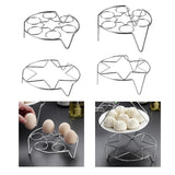 Maxbell Egg Cooking Rack Kitchen Gadget Cooking Gadget Breakfast Cooking Rack Holder Short Foot