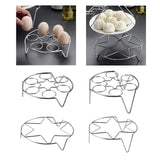Maxbell Egg Cooking Rack Kitchen Gadget Cooking Gadget Breakfast Cooking Rack Holder Short Foot