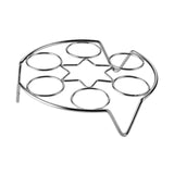 Maxbell Egg Cooking Rack Kitchen Gadget Cooking Gadget Breakfast Cooking Rack Holder Short Foot