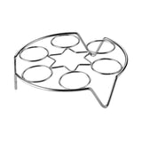 Maxbell Egg Cooking Rack Kitchen Gadget Cooking Gadget Breakfast Cooking Rack Holder Short Foot