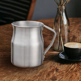 Maxbell Milk Frothing Pitcher Aluminum Coffee Milk Cup for Latte Art Shop Cappuccino 1L