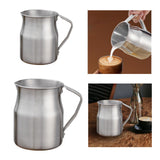 Maxbell Milk Frothing Pitcher Aluminum Coffee Milk Cup for Latte Art Shop Cappuccino 1L