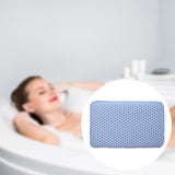 Maxbell Bath Pillow Ergonomic Bathtub Pillow for Freestanding Bathtubs Tub Blue