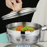Maxbell Nonstick Saucepan Thick Cookware Small Milk Pot for Teahouse Home Use Hiking 20cm