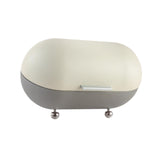 Maxbell Metal Bread Box Countertop Pastry Kitchen Storage for Home Countertop Donuts grey