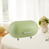 Maxbell Metal Bread Box Countertop Pastry Kitchen Storage for Home Countertop Donuts green