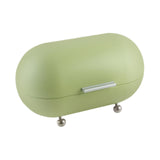 Maxbell Metal Bread Box Countertop Pastry Kitchen Storage for Home Countertop Donuts green