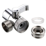 Maxbell Shower Head Diverter Switch Faucet Adapter for Rinsing Fruits Washing Dishes