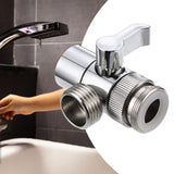 Maxbell Shower Head Diverter Switch Faucet Adapter for Rinsing Fruits Washing Dishes