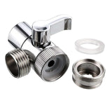 Maxbell Shower Head Diverter Switch Faucet Adapter for Rinsing Fruits Washing Dishes