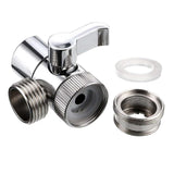 Maxbell Shower Head Diverter Switch Faucet Adapter for Rinsing Fruits Washing Dishes