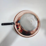 Maxbell Copper Pot Whipping Bowl with 2 Handles Hot Pot for Stovetop Picnics Camping