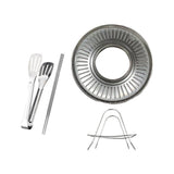Maxbell Oil Filter Pan Anti Splashing Colander Oil Drain Pan for Baking Home Cooking