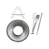Maxbell Oil Filter Pan Anti Splashing Colander Oil Drain Pan for Baking Home Cooking
