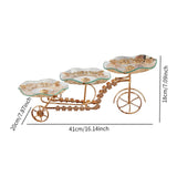 Maxbell Fruit Bowl 3 Tier Counter Top Stand Fruit Basket for Kitchen Counter Wedding