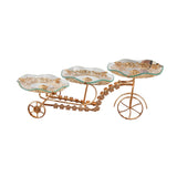 Maxbell Fruit Bowl 3 Tier Counter Top Stand Fruit Basket for Kitchen Counter Wedding