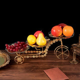 Maxbell Fruit Bowl 3 Tier Counter Top Stand Fruit Basket for Kitchen Counter Wedding