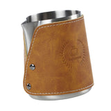 Maxbell Handleless Pitcher Stainless Steel Latte Art Latte Milk Frothing Pitcher argent