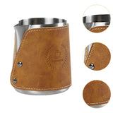 Maxbell Handleless Pitcher Stainless Steel Latte Art Latte Milk Frothing Pitcher argent