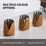 Maxbell Handleless Pitcher Stainless Steel Latte Art Latte Milk Frothing Pitcher argent