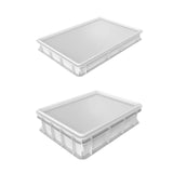 Maxbell 2xDough Proofing Box Large Capacity Multifunction for Fridge Pantry Restaurant 30cmx40cmx7.5cm