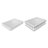 Maxbell 2xDough Proofing Box Large Capacity Multifunction for Fridge Pantry Restaurant 30cmx40cmx7.5cm