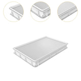 Maxbell 2xDough Proofing Box Large Capacity Multifunction for Fridge Pantry Restaurant 30cmx40cmx7.5cm