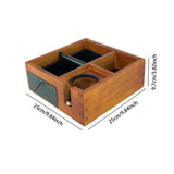Maxbell Espresso Knock Box Espresso Tamper Wood Tamper Portafilter Stand for Kitchen