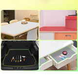 Maxbell Shelf Liner Lining Pad Cabinet Liner for Kitchen for Pantry Kitchen Cabinets White