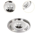 Maxbell 10Pcs Stainless Steel Lids Reusable for Measuring Pan Seasoning Pots Pans 14cm