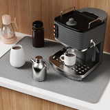Maxbell Cooktop Cover Bar Mat Dry Glass Cooktop Protector for Pots Woks Cabinet Gray