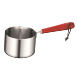 Maxbell Oil Splashing Pot Sturdy Hot Sauce Pot for Household Boiling Butter Stovetop 500ML