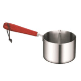 Maxbell Oil Splashing Pot Sturdy Hot Sauce Pot for Household Boiling Butter Stovetop 500ML